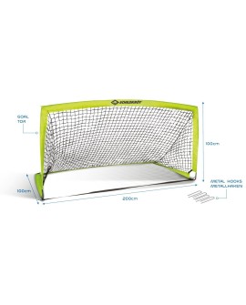 Schildkröt Funsports 970985 bramka piłkarska Dzieci Wolnostojący