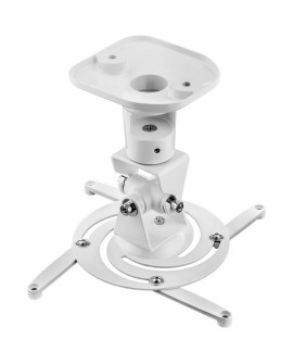 TECHLY UCHWYT DO PROJEKTORA SUFITOWY 22CM 10KG BIA