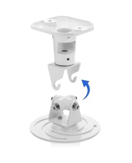 TECHLY UCHWYT DO PROJEKTORA SUFITOWY 22CM 10KG BIA