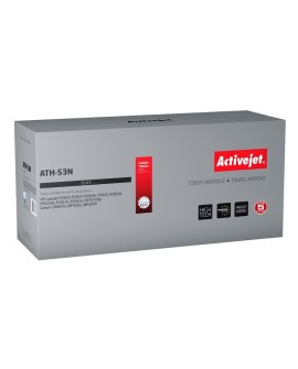 Activejet ATH-53N Toner (zamiennik HP 53A Q7553A, Canon CRG-715 Supreme 3500 stron czarny)