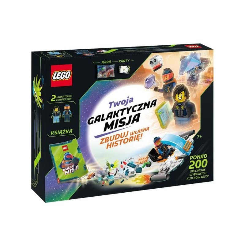 Książka LEGO. Twoja galaktyczna misja. Zbuduj własną historię! Z CPS-6601