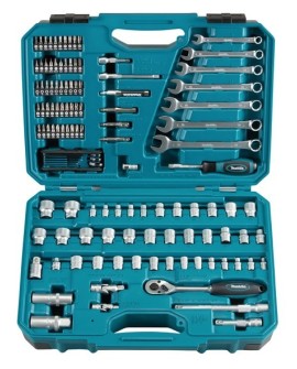 Makita E-06616 zestaw kluczy i narzędzi 120 przyb.
