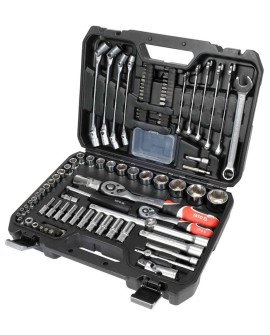 Zestaw narzędziowy 1/4"", 1/2"" KPL 93SZT Yato