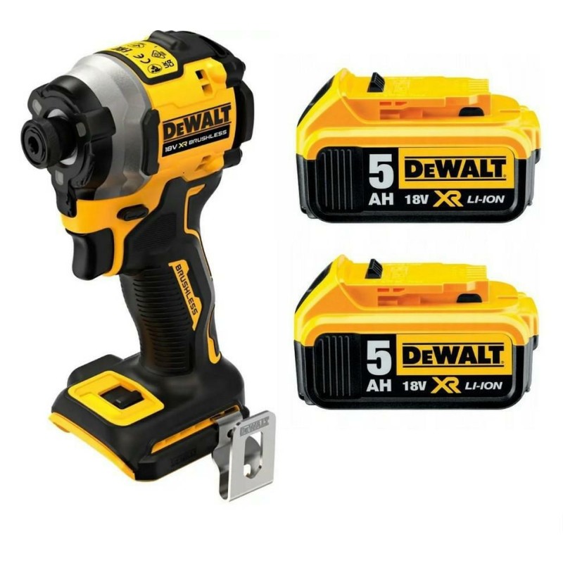 Zakrętarka udar.18V,2x5,0Ah DCF850P2T TSTAK DEWALT
