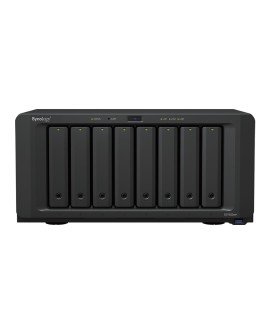 NAS Synology DS1823xs+ Tower 8x (3.5" SATA HDD/2.5" SATA SSD) AMD Ryzen V1780B, 8 GB DDR4 ECC SODIMM (max. 32GB), 2x 1GbE RJ-45,