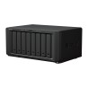 NAS Synology DS1823xs+ Tower 8x (3.5" SATA HDD/2.5" SATA SSD) AMD Ryzen V1780B, 8 GB DDR4 ECC SODIMM (max. 32GB), 2x 1GbE RJ-45,
