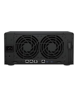 NAS Synology DS1823xs+ Tower 8x (3.5" SATA HDD/2.5" SATA SSD) AMD Ryzen V1780B, 8 GB DDR4 ECC SODIMM (max. 32GB), 2x 1GbE RJ-45,