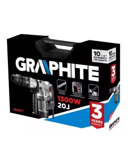 Młot wyburzeniowy 1300W Graphite SDS Max