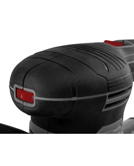 Szlifierka mimośrodowa 450W Graphite tarcza 125/150mm z walizką