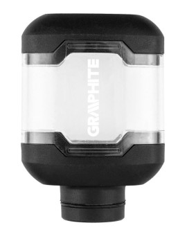 Szlifierka mimośrodowa 450W Graphite tarcza 125/150mm z walizką