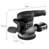 Szlifierka mimośrodowa 450W Graphite tarcza 125/150mm z walizką
