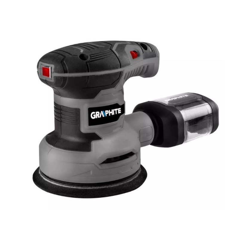 Szlifierka Mimośrodowa 300W Graphite stopa 125mm