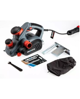 Strug Elektryczny 850W Graphite głębokość strugania 3mm, szerokość strugania 82 mm