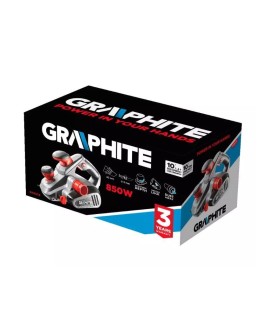 Strug Elektryczny 850W Graphite głębokość strugania 3mm, szerokość strugania 82 mm