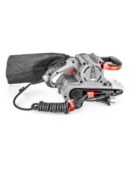 Szlifierka taśmowa 800W Graphite z pasem bezkońcowym 75 x 457 mm i walizką