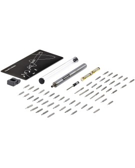 StarTech.com CTK55PCEDRIVE wkrętak zasilany/zakrętark udarowy 110 RPM Srebrny