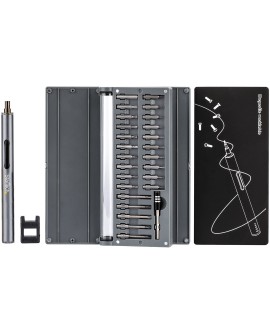 StarTech.com CTK55PCEDRIVE wkrętak zasilany/zakrętark udarowy 110 RPM Srebrny