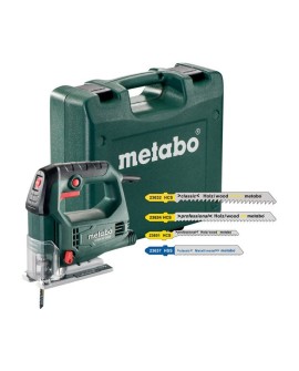 METABO.WYRZYNARKA 450W STEB 65 QUICK + 20szt. BRZESZ. WALIZKA ...