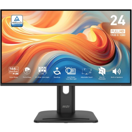 Monitor MSI PRO MP245PG E14 (24" /IPS /144 HzHz /1920 x 1080 /Czarny)