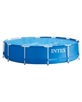 Intex 28212GN basen zewnętrzny naziemny Basen ramowy W kształcie okręgu Niebieski, Biały