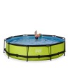 EXIT BASEN Z POMPĄ (12V) O360X76 CM – LIME