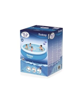 Bestway Fast Set 57273 basen zewnętrzny naziemny Basen nadmuchiwany W kształcie okręgu 5377 l Niebieski