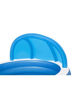 Bestway 54337 basen zewnętrzny naziemny Basen nadmuchiwany W kształcie okręgu 850 l Niebieski, Biały