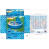 Bestway 54337 basen zewnętrzny naziemny Basen nadmuchiwany W kształcie okręgu 850 l Niebieski, Biały