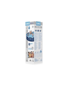 Bestway 56706 / 23 basen zewnętrzny naziemny Basen ramowy W kształcie okręgu 6473 l Niebieski