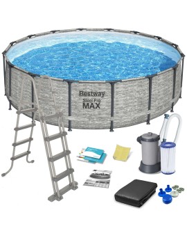 Bestway 5618Y Basen stelażowy Steel Pro MAX 549x122 (WYPRZEDAŻ)