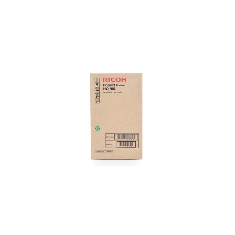 Ricoh oryginalny Master 893265, 2ks, Ricoh HQ90L