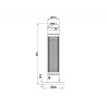 Stalowy ogrzewacz tarasowy Activejet APH-IS800
