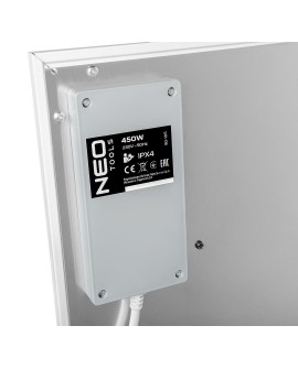Panel grzewczy na podczerwień 450W WIFI NEO Tools 90-105
