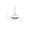 Stalowy ogrzewacz tarasowy Activejet APH-IH1500