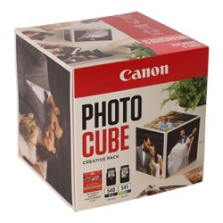 Canon Photo CUBE Creative Pack White PINK oryginalny ink / tusz PG-540/CL-541/PP-201, 5225B016, black/color, Multi-pack -