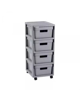 REGAŁ CURVER INFINITY 4X10L SZARY