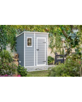 Keter Manor Pent 6x4 Plastikowy domek ogrodowy