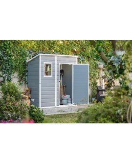 Keter Manor Pent 6x4 Plastikowy domek ogrodowy