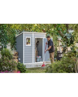 Keter Manor Pent 6x4 Plastikowy domek ogrodowy