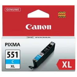 Canon oryginalny ink / tusz CLI-551 XL C, 6444B001, cyan, 665s, 11ml, high capacity