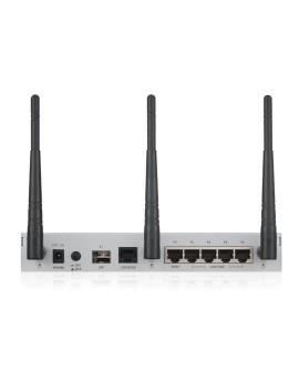 Firewall Zyxel USG 20W-VPN 1xWAN 4xLAN 1xWAN/LAN WiFi 5 SPI firewall: 350 Mbps Max. IPsec VPN: 10