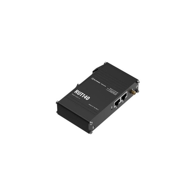 Teltonika RUT140 | Router przemysłowy | 2x RJ45 100Mb/s, IP30