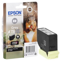Epson oryginalny ink / tusz C13T04F64010, 478XL, grey, 10.2ml