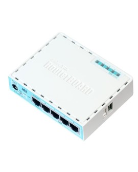 Router Mikrotik hEX (RB750Gr3) Total Ethernet  Ports:5 Architecture:MMIPS CPU core:2