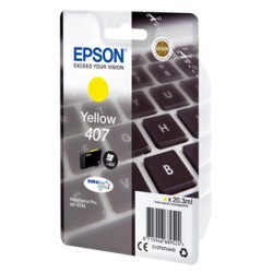 Epson oryginalny ink / tusz C13T07U440, 407L, yellow, 1900s, 20.3ml