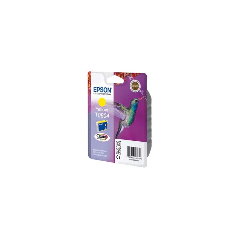 Epson oryginalny ink / tusz C13T08044011, yellow, 7,4ml