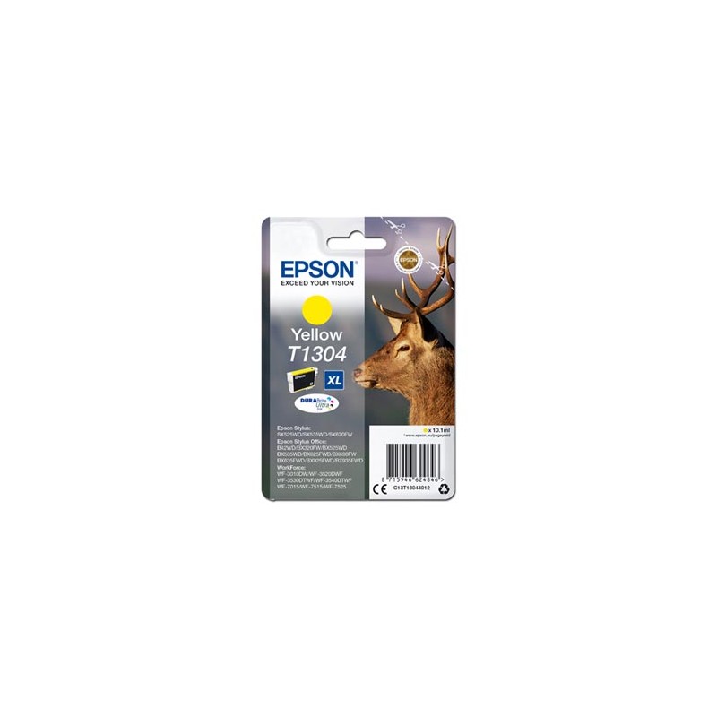 Epson oryginalny ink / tusz C13T13044012, T1304, yellow, 765s, 10,1ml