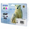 Epson oryginalny ink / tusz C13T26164010, T261640, CMYK, 3x4,5/6,2ml