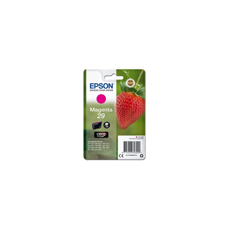 Epson oryginalny ink / tusz C13T29834012, T29, magenta, 3,2ml