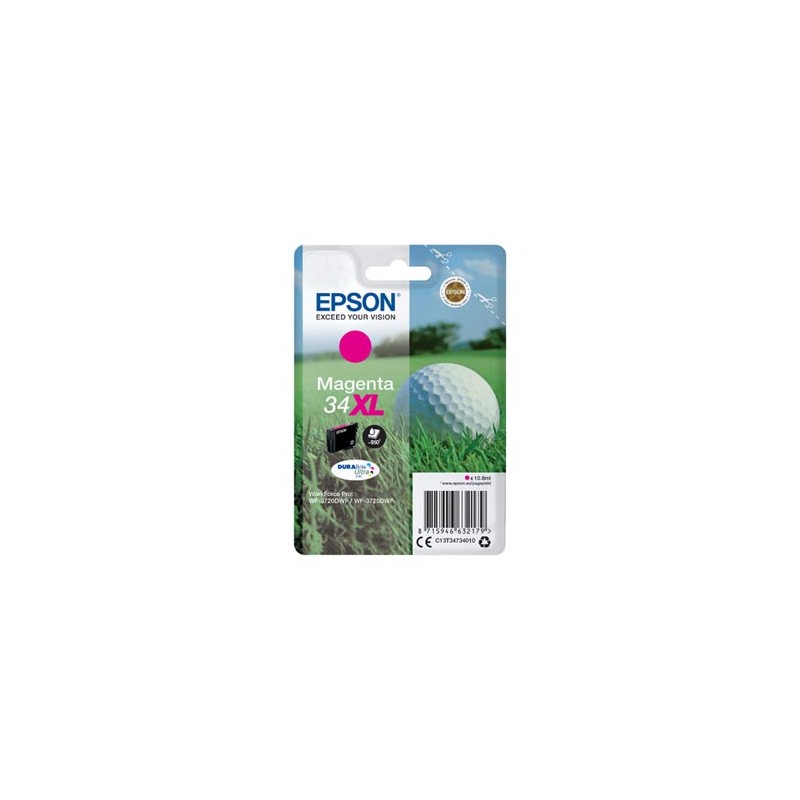 Epson oryginalny ink / tusz C13T34734010, T347340, 34XL, magenta, 10.8ml